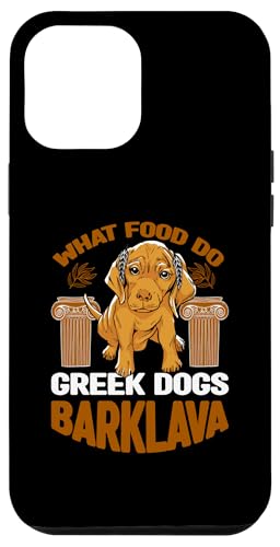 Mythical Creature Food Griechische Hunde Barklava Griechische Mythologie Hülle für iPhone 12 Pro Max von Greece Folklore Greek Myths