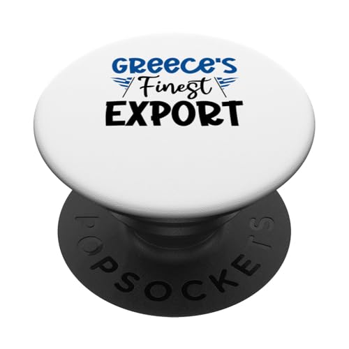 Griechische Flagge PopSockets mit austauschbarem PopGrip von Greek Gifts from Greece