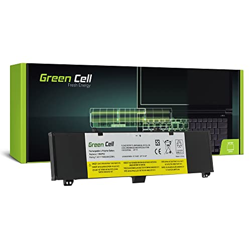 Green Cell® L13M4P02 Laptop Akku für Lenovo Y50 Y50-70 Y70 Y70-70 Y50-80 (Li-Polymer Zellen 7200mAh 7.4V Schwarz) von Green Cell