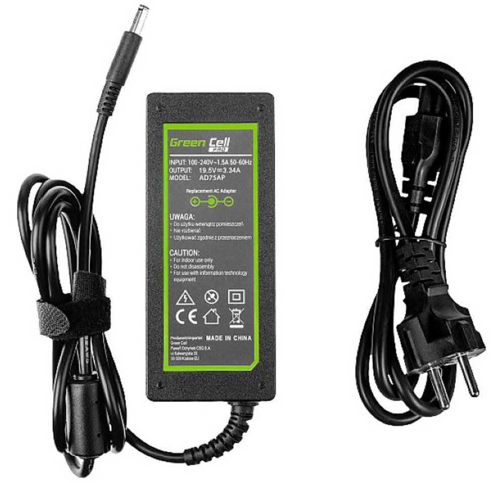 Green Cell 19.5V 3.34A 65W Netzteil für Dell Notebook-Netzteil von Green Cell