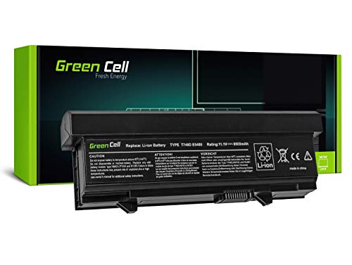 Green Cell Extended Serie KM668 KM742 KM752 KM760 Laptop Akku für Dell Latitude E5400 E5410 E5500 E5510 (9 Zellen 6600mAh 11.1V Schwarz) von Green Cell