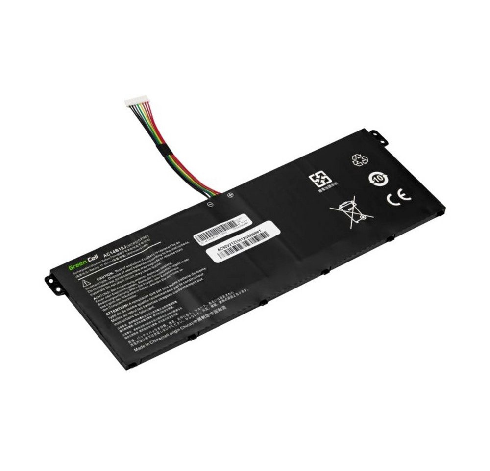 Green Cell Green Cell Notebook-Akku GC-AC52V2 11.4 V 3600 mAh Acer Laptop-Akku von Green Cell