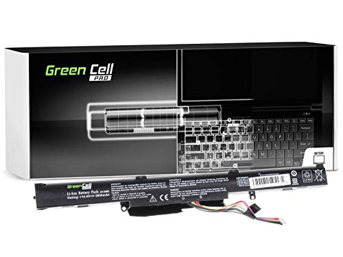 Green Cell Pro Serie A41-X550E Laptop Akku für ASUS X550D X550DP R510D R510DP F550D F550DP F750L F750LB X750J X750JB X750JN X750L X750LB X750LN (Original Samsung SDI Zellen, 4 Zellen, 2600mAh) von Green Cell