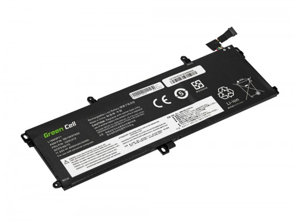 Premium Akku 4650 mAh für Lenovo ThinkPad T590 T15 P15s P53s von Green Cell