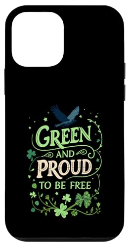 Hülle für iPhone 12 mini St. Patrick's Day Free & Green Liberals and Democrats von Green and Proud to Be Free - Freedom & Progress