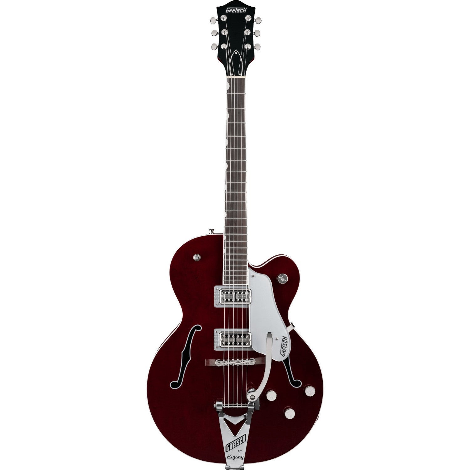 Gretsch G6119T-ET Players Edition Tennessee Rose Electrotone Hollow Body Dark Cherry Stain Semi-Acoustic Guitar with Case von Gretsch