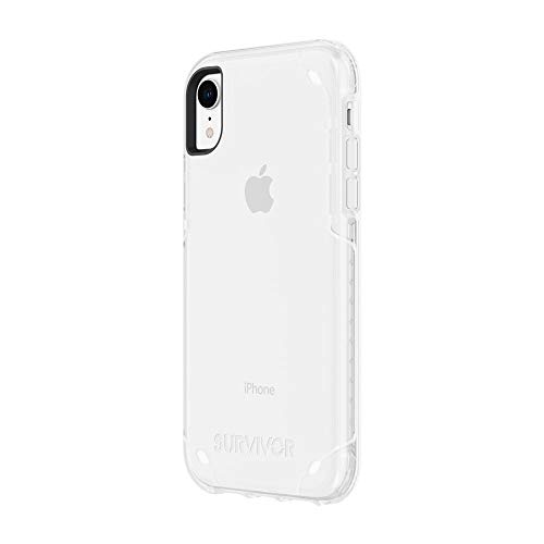 Griffin Survivor Strong Schutzhülle Apple iPhone XR - Transparent [Militärstandard I Extrem Robust I Ultra-Schlank I Qi kompatibel I Stoßdämpfende Ecken] - GIP-003-CLR von Griffin