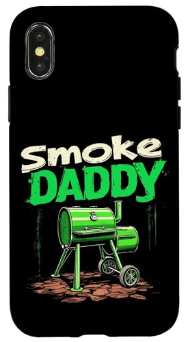 Hülle für iPhone X/XS Smoke DADDY Grill BBQ von Grill BBQ Bekleidung