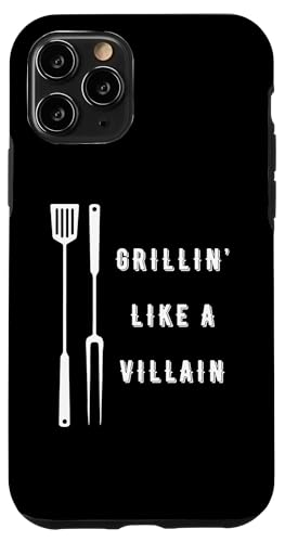 Hülle für iPhone 11 Pro Grillen wie ein Bösewicht Barbeque BBQ Grill von Grill Bbq Quote Grill Party Grilling Meat Food