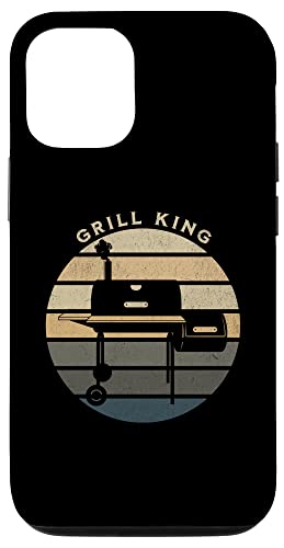 Hülle für iPhone 12/12 Pro Grill King Barbecue BBQ Smoker Grill Papa Vatertag von Grill King