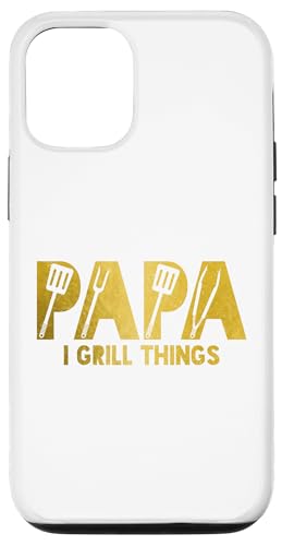 Grill Papa BBQ Papa Chef Grillen Vintage Vatertag lustig Hülle für iPhone 12/12 Pro von Grill Papa - BBQ Dad Apparel & Gifts