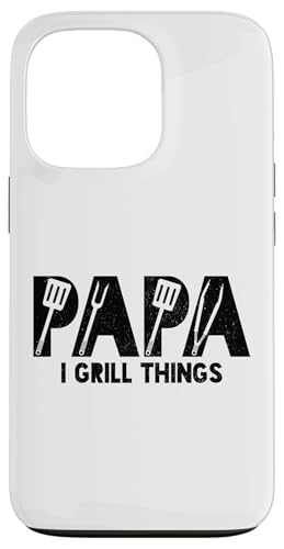 Grill Papa BBQ Papa Chef Grillen Vintage Vatertag lustig Hülle für iPhone 13 Pro von Grill Papa - BBQ Dad Apparel & Gifts