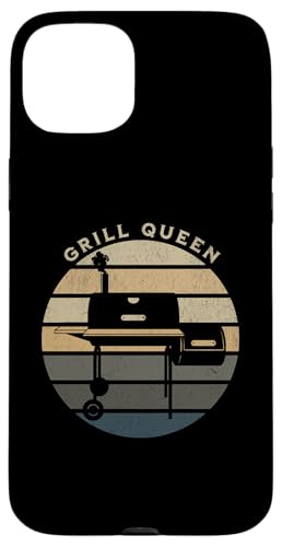 Hülle für iPhone 15 Plus Grill Queen Barbecue BBQ Smoker Grill Mama Muttertag von Grill Queen