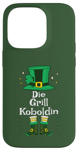 Hülle für iPhone 14 Pro Grill Koboldin St Patrick's Day Design von Grill Spaß Designs