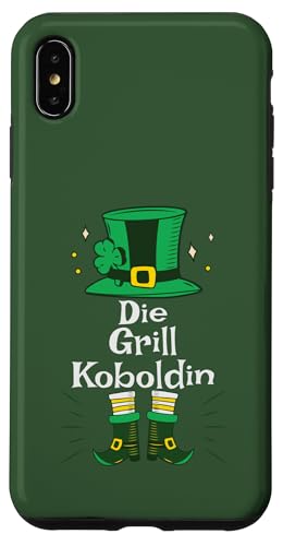 Hülle für iPhone XS Max Grill Koboldin St Patrick's Day Design von Grill Spaß Designs