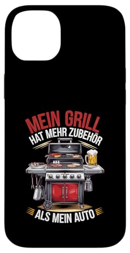 Hülle für iPhone 14 Plus Grillen Zubehör Witziger Spruch von Grillen BBQ Zubehör Lustig