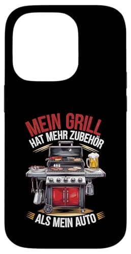 Hülle für iPhone 14 Pro Grillen Zubehör Witziger Spruch von Grillen BBQ Zubehör Lustig