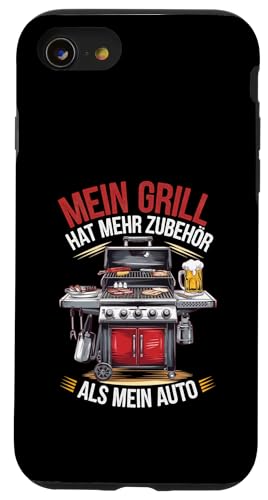 Hülle für iPhone SE (2020) / 7 / 8 Grillen Zubehör Witziger Spruch von Grillen BBQ Zubehör Lustig