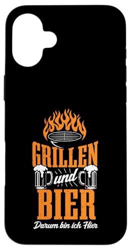 Grillen Bier Vatertag Lustig Saufen Spruch BBQ Papa Männer Hülle für iPhone 16 Plus Grillen Bier Vatertag Lustig Saufen Spruch BBQ Papa Männer Hülle für iPhone 16 Plus von Grillen Bier Lustig Vatertag Männer Geschenkidee