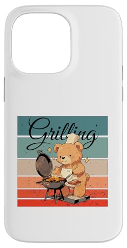 Grillen Kochschürze Kochmütze Barbecue Essen Kochen lustig Hülle für iPhone 14 Pro Max von Grillen Kochschürze Kochmütze Barbecue Food Cook