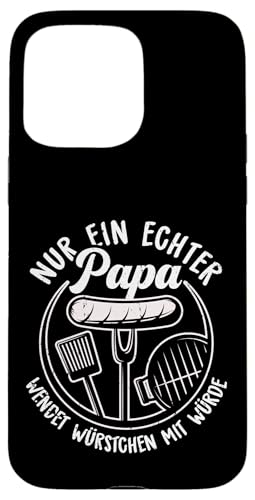Grillen Nur Ein Echter Papa Wendet Vatertag Männer Papa Hülle für iPhone 15 Pro Max Grillen Nur Ein Echter Papa Wendet Vatertag Männer Papa Hülle für iPhone 15 Pro Max von Grillen Papa Würstchen Würde Vatertag Geschenk