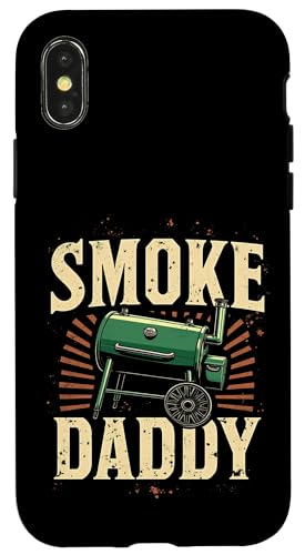 Hülle für iPhone X/XS SMOKE DADDY Grillen Vater Geschenk von Grillen Vater Geschenk Bekleidung