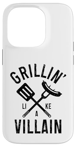 BBQ Grill Chef Lustig Vatertag Grillen wie ein Bösewicht Hülle für iPhone 14 Pro von Grillin' Like A Villain - BBQ Apparel & Gifts