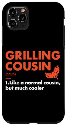 Hülle für iPhone 11 Pro Max Griller Cousin Definition Grillen von Grilling Hobby Present Griller Apparel