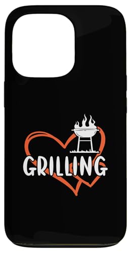 Hülle für iPhone 13 Pro Griller Herz Grillen von Grilling Hobby Present Griller Apparel