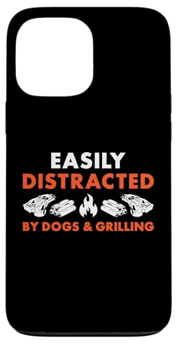 Hülle für iPhone 13 Pro Max Griller lässt sich leicht von Hunden ablenken und grillen von Grilling Hobby Present Griller Apparel