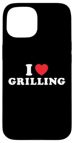 Hülle für iPhone 15 Griller Ich liebe Grillen von Grilling Hobby Present Griller Apparel