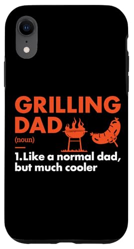 Hülle für iPhone XR Griller Dad Definition Grillen von Grilling Hobby Present Griller Apparel