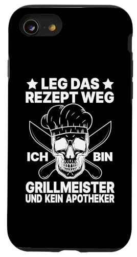 Hülle für iPhone SE (2020) / 7 / 8 Grillmeister Leg das Rezept weg - BBQ Grill von Grillmeister Collection