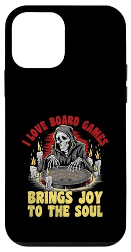 Hülle für iPhone 12 mini I Love Brettspiele Brings Joy To The Soul Sensenmann von Grim Reaper Halloween Gifts