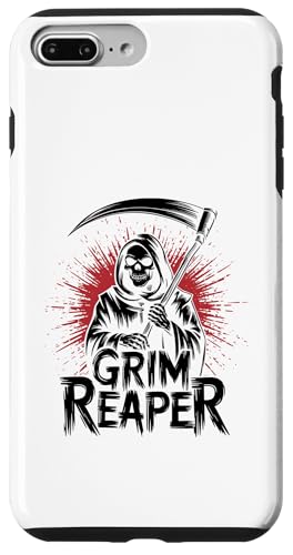 Hülle für iPhone 7 Plus/8 Plus Splash Art Sensenmann Halloween von Grim Reaper Halloween Gifts