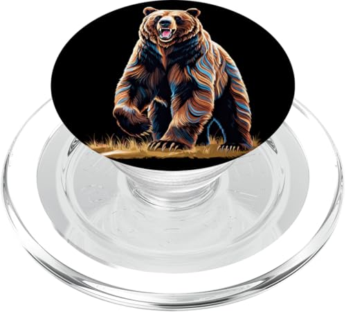 Grizzly Bär PopSockets PopGrip für MagSafe von Grizzly Bear Ajeli