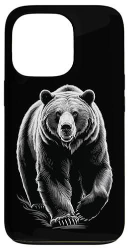 Hülle für iPhone 13 Pro Grizzly Bär von Grizzly Bear Ajeli