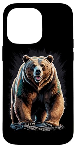 Hülle für iPhone 14 Pro Max Grizzly Bär von Grizzly Bear Ajeli