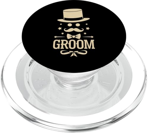 Bräutigam Bräutig PopSockets PopGrip für MagSafe von Groom Wedding Marriage