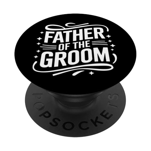 Bräutigam Vater des Bräutigams PopSockets Klebender PopGrip von Groom Wedding Marriage