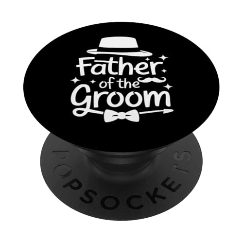 Bräutigam Vater des Bräutigams PopSockets Klebender PopGrip von Groom Wedding Marriage