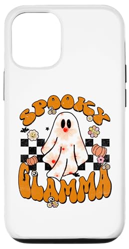 Hülle für iPhone 12/12 Pro Gruseliges Glamma Groovy Matching Family Halloween Cute Boo von Groovy Matching Family Halloween Cute Boo Flowers