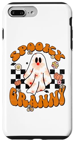 Hülle für iPhone 7 Plus/8 Plus Gruselige Granny Groovy Matching Family Halloween Cute Boo von Groovy Matching Family Halloween Cute Boo Flowers