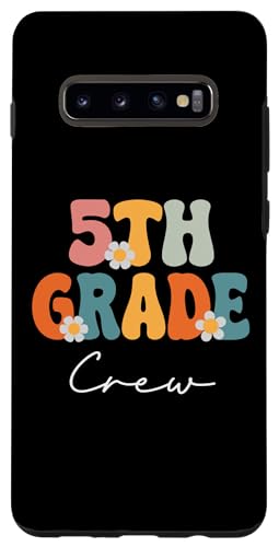 Hülle für Galaxy S10+ 5. Klasse Crew Groovy Back to School Cute Teachers Women von Groovy School Apparel Co.
