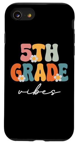 Hülle für iPhone SE (2020) / 7 / 8 5th Grade Vibes, fetziger Schulanfang, süße Lehrerinnen von Groovy School Apparel Co.
