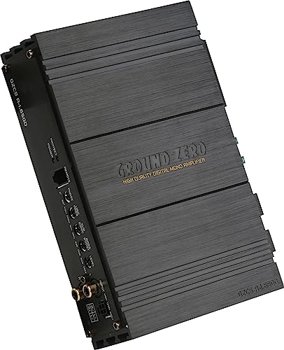 Ground Zero GZCS A-1.650D - 1-Kanal Endstufe mit 1300 Watt (RMS: 650 Watt) von Ground Zero