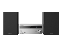 Grundig CMS 4000 BT DAB+, Heim-Audio-Mikrosystem, Schwarz, Silber, 100 W, 6 Ohm, DAB+,PLL,UKW, VFD von Grundig International