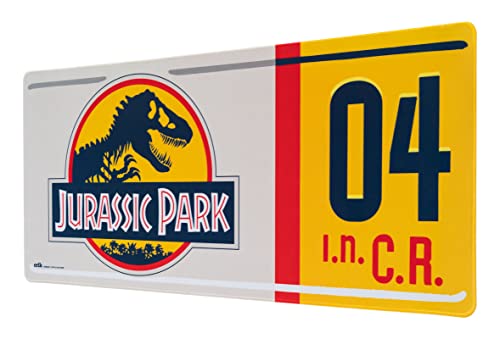 Grupo Erik Gaming Mauspad XXL Jurassic Park Gaming Mousepad XXL rutschfest und Wasserabweisend Mauspad Groß - Mouse Pad Gaming Schreibtischunterlage PC Zubehör Gaming von Grupo Erik