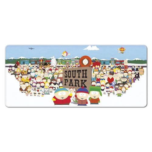 Grupo Erik Gaming Mauspad XXL Southpark Fanartikel Gaming Mousepad XXL rutschfest und Wasserabweisend Mauspad Groß - Mouse Pad XXL Gaming Schreibtischunterlage PC Zubehör Gaming - Southpark Merch von Grupo Erik