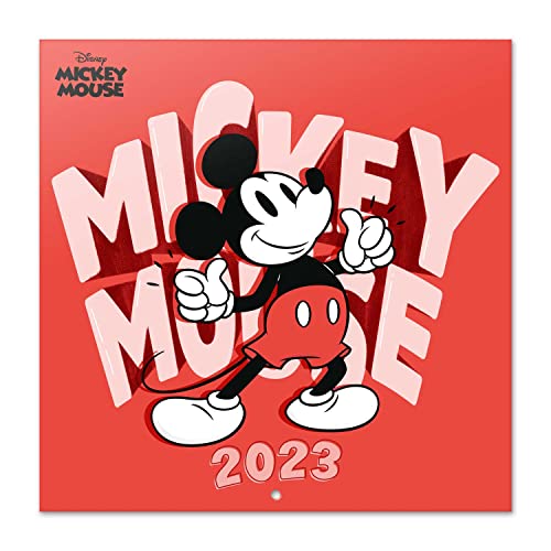 Grupo Erik Wandkalender 2023, Disney Mickey Mouse Jahreskalender 2023, Kalender 2023 Wandkalender mit Geschenk Poster, Kalender 2023 zum Aufhängen, offizielle Lizenz, FSC zertifiziert von Grupo Erik